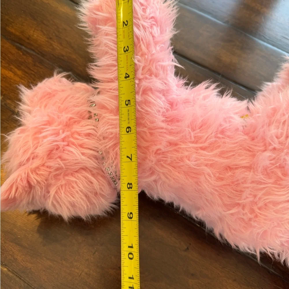 Retired Pink Terrier Build-a-Bear ‘Darling Doggie’ with Collar- Size 16”